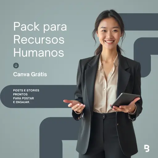Pack Posts e Stories para Recursos Humanos